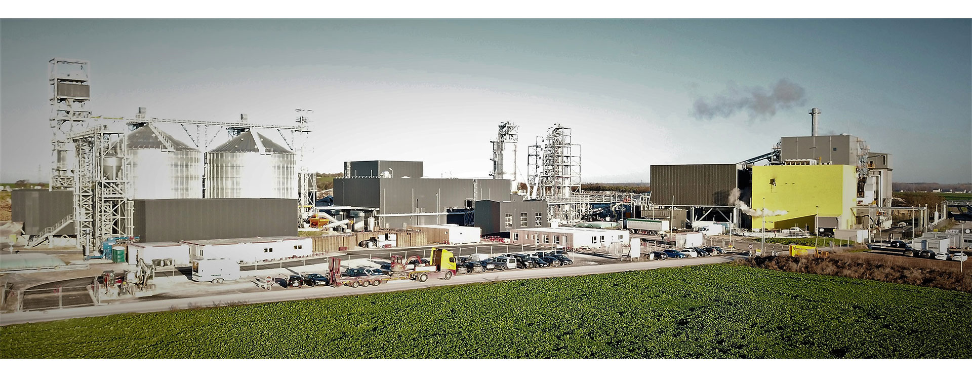 usine FICAP de production de granulés HPCI Green Pellet® - Pomacle (Marne) - © Européenne de Biomasse