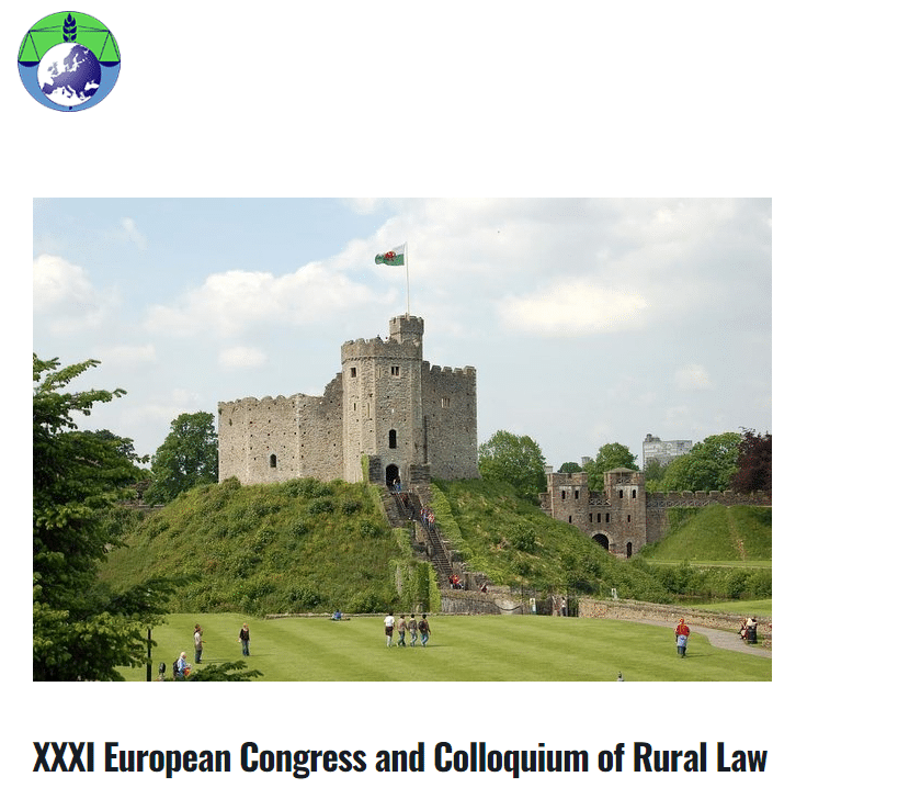 XXXI European Congress and Colloquium of Rural Law - CEDR - www.cedr.org
