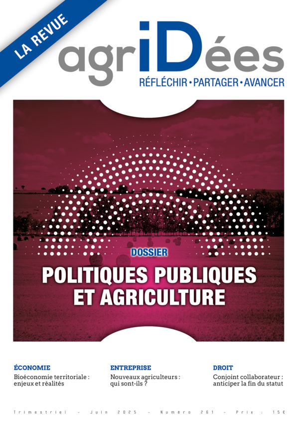 Numéro 261 - Politiques publiques et agriculture