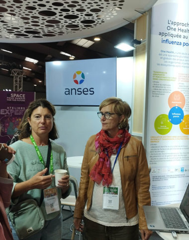 Sandrine Lyonnet, Vice-présidente d'Agridées et Anne-Françoise Berthon, Coordinatrice Pôle Science pour l'Expertise, Conseillère "One Health" et conseil scientifique international.